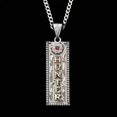 Name Tag Custom Pendant